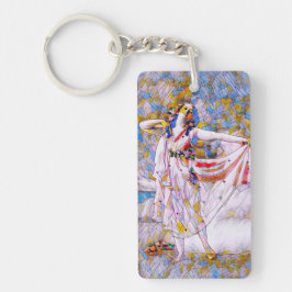 Chaveiro Dançarino de Vidro Arrumado