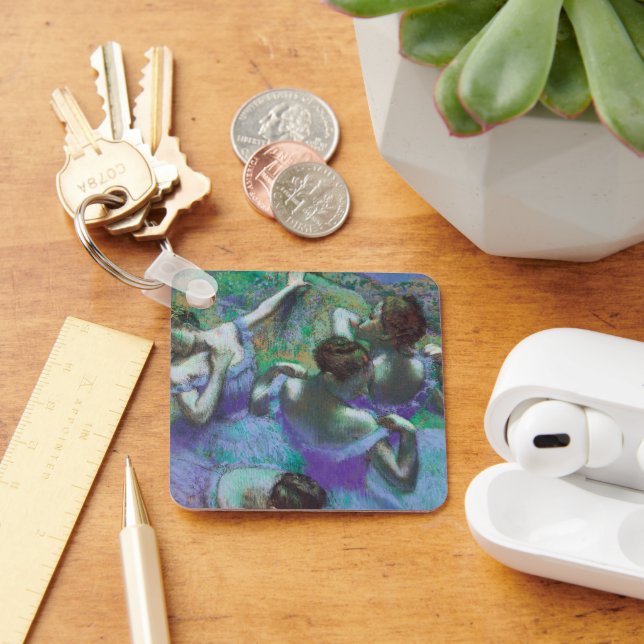 Chaveiro Dançarinos azuis por Edgar Degas, Impressionismo d (Mesa)