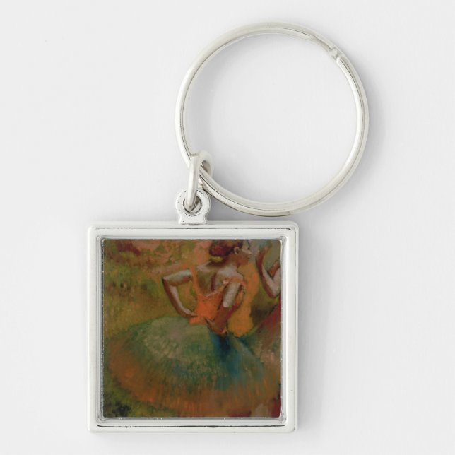 Chaveiro Dançarinos de Edgar Degas | que vestem saias do (Frente)