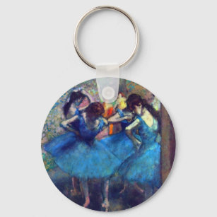 Chaveiro Dançarinos em azul por Edgar Degas, Balé de Vintag