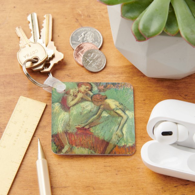 Chaveiro Dançarinos em Verde por Edgar Degas, Balé de Vinta (Mesa)