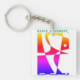 Chaveiro DANCE_DIFFERENT_ Rainbow