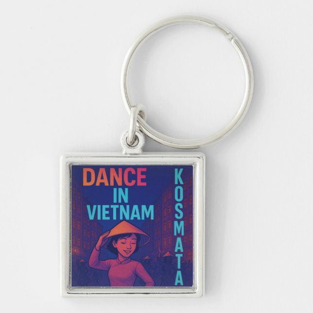 Chaveiro Dance in Vietnam - Schlüsselanhänger (Frente)