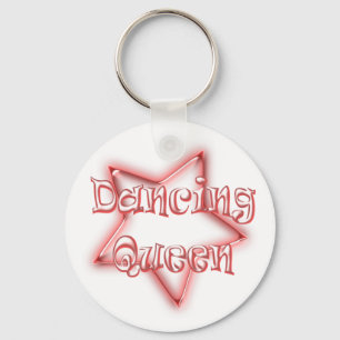 Chaveiro Dancing Queen Girls Pink Logo Key Chain