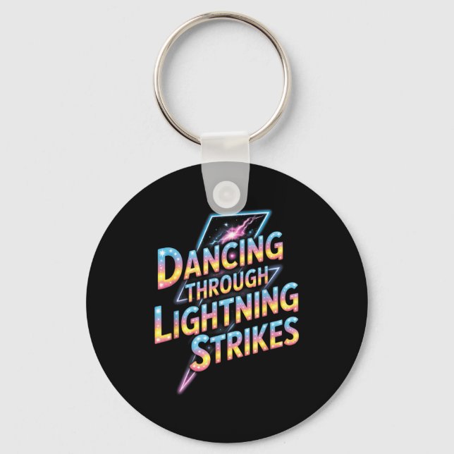 Chaveiro Dancing Through The Lightning Strike Dancer Motiva (Frente)