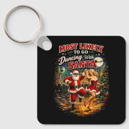 Chaveiro Dancing with Santa