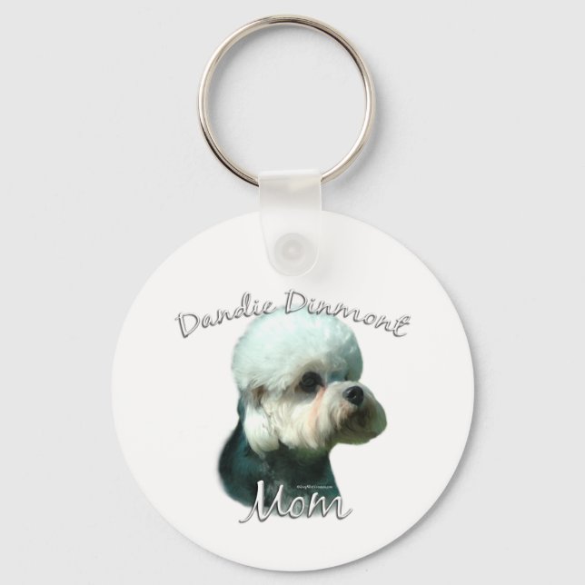 Chaveiro Dandie Dinmont Terrier Mãe 2 (Frente)