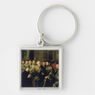 Chaveiro Dando boas-vindas a St Bonaventure no Franciscan
