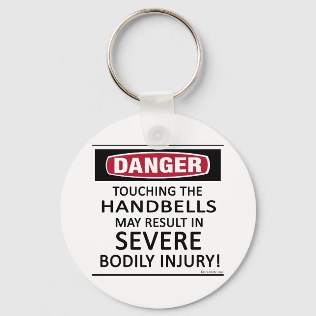 Chaveiro Danger Handbells (Frente)