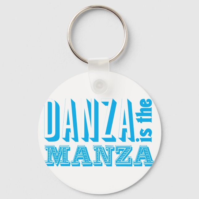 Chaveiro Danza é a Manza (Frente)