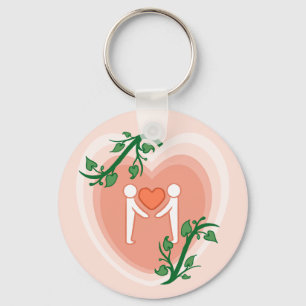 Chaveiro Dar amor Coração 