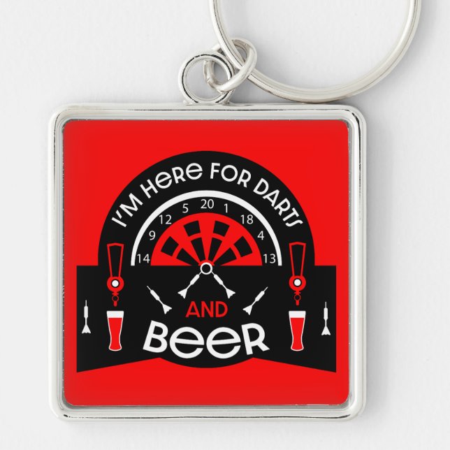 Chaveiro Dardos de Pub Clássicos (Frente)