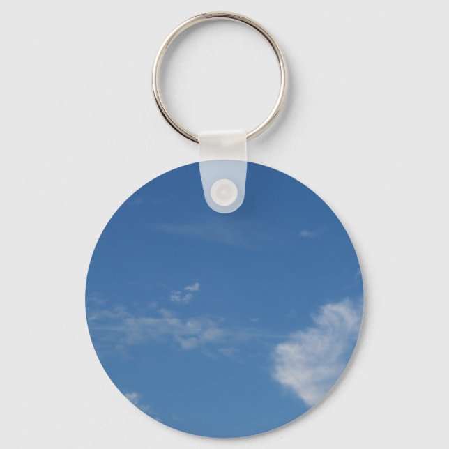 Chaveiro dark blue sky white clouds (Frente)