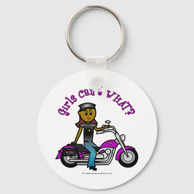 Chaveiro Dark Woman Biker (Frente)
