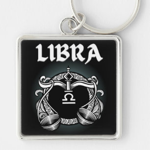 Chaveiro Dark Zodíaco - Libra Arte de Astrologia Medieval