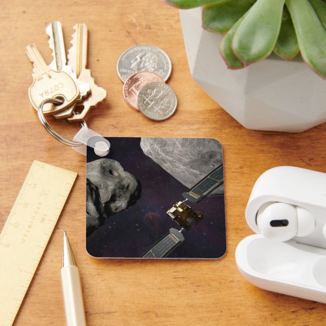 Chaveiro Dart Spacecraft E Liciacube Antes Do Impacto (Mesa)