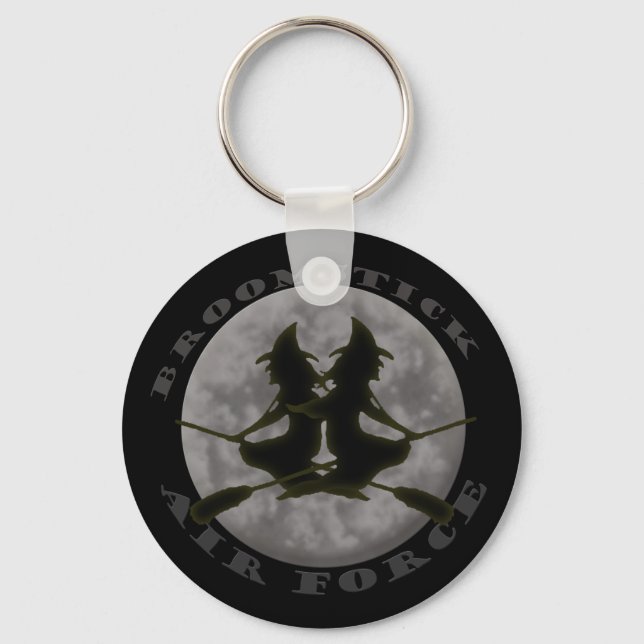 Chaveiro das Bruxas de Halloween (Frente)