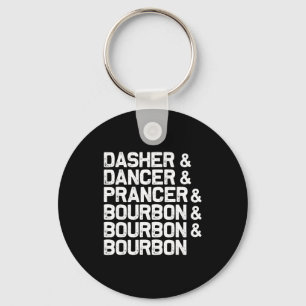Chaveiro Dasher Dancer Prancer Bourbon Natal Divertido Papa