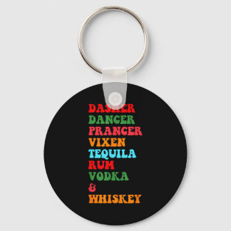 Chaveiro Dasher Dancer Prancer Vixen Tequila Rum Vodka Desi