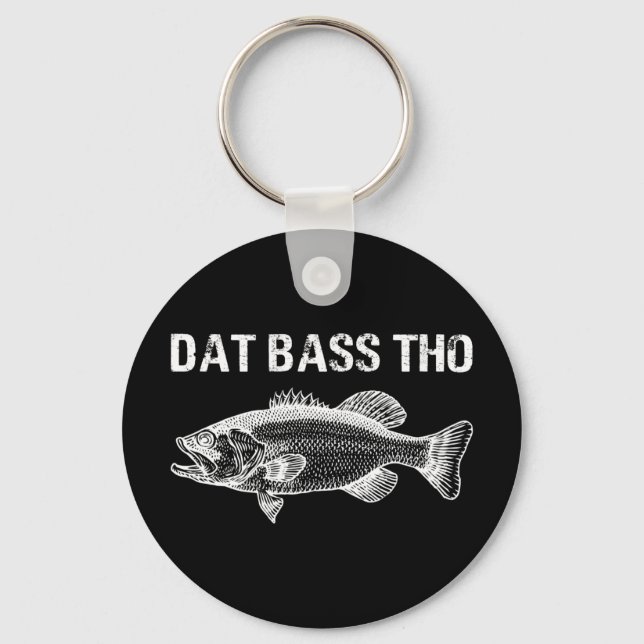 Chaveiro Dat Bass Tho Engraçado Pesca (Frente)