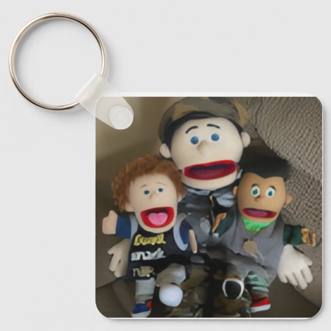 Chaveiro @DavJoMik-q2t Keychain (Frente)