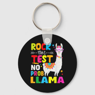 Chaveiro Day Rock The Test Teacher No Prob Lama Teacher