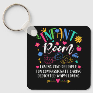 Chaveiro Daycare Provider Adorando uma sala de Crianças con