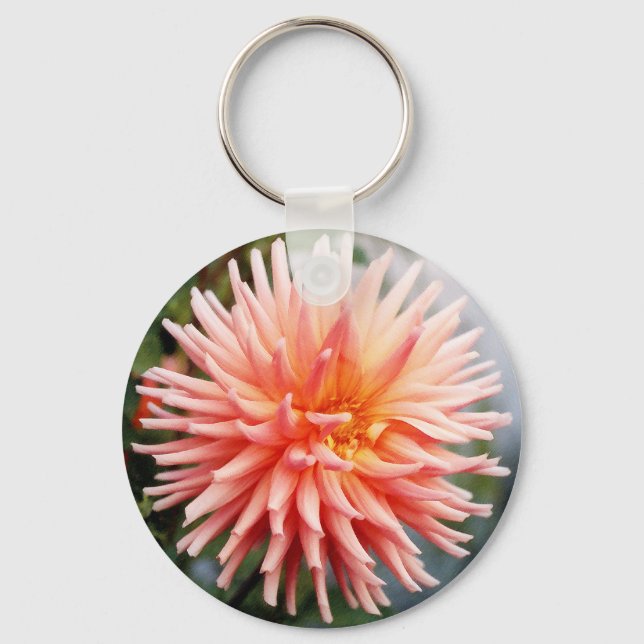 Chaveiro Dazzling Dahlia Flower (Frente)