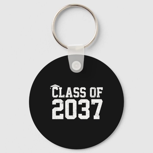 Chaveiro De 2037 Cresceu Comigo No Primeiro Dia Da Escola (Frente)