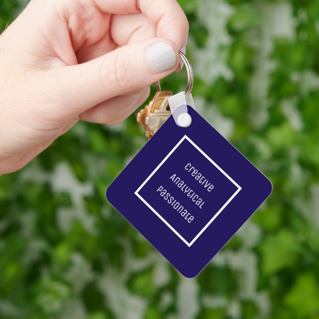 Chaveiro de acrílico criativo, analítico, apaixona (Mão)