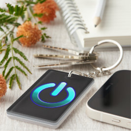 Chaveiro de acrílico de potência do Zer0