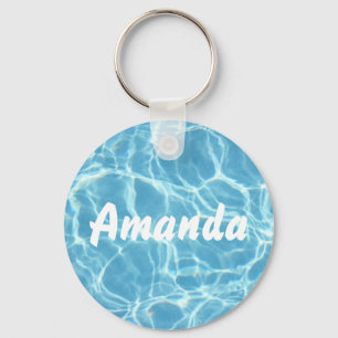 Chaveiro de água de Piscina personalizada