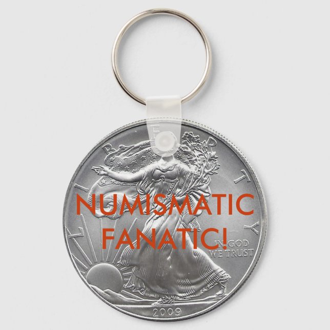 Chaveiro de águia americana (Frente)