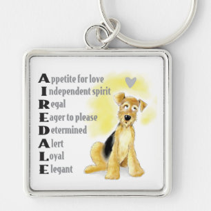 Chaveiro de Airedale