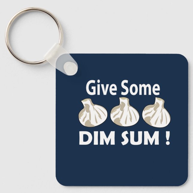 Chaveiro Dê algum Dim Sum  (Frente)