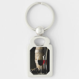 Chaveiro de amante do vinho