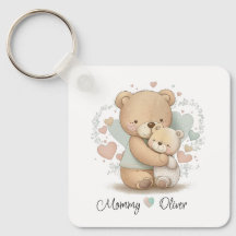 Chaveiro de Amor de Urso de Teddy Personalizado