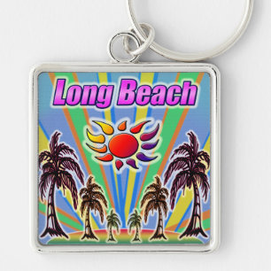 Chaveiro de Amor de Verão de Long Beach