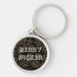 Chaveiro de Amoras Negras "Berry Picker"