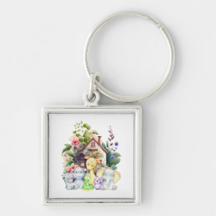 Chaveiro de Animais Fofos