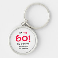 chaveiro de aniversário 60