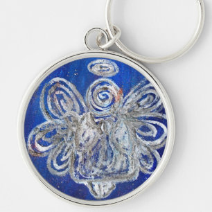 Chaveiro de Anjo Brilhante