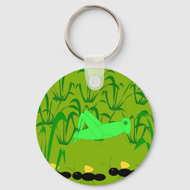 Chaveiro de Ant e Gafanhoto (Frente)