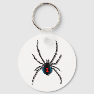 Chaveiro de aranha de viúva preta