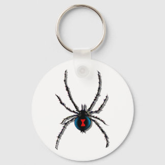 Chaveiro de aranha de viúva preta