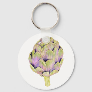 Chaveiro de Artichoke Roxo