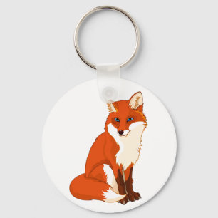 Chaveiro de assento bonito do Fox