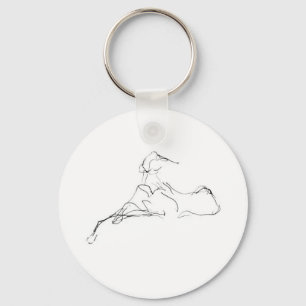 Chaveiro de Azawakh por David Moore