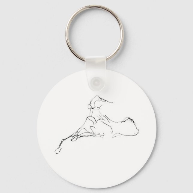 Chaveiro de Azawakh por David Moore (Frente)