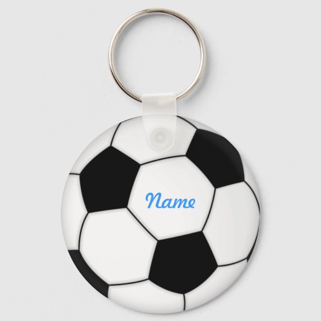 Chaveiro de BALL SOCCER com nome personalizado (Frente)